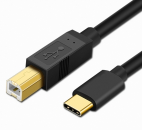 TYPE-C轉USB2.0打印線